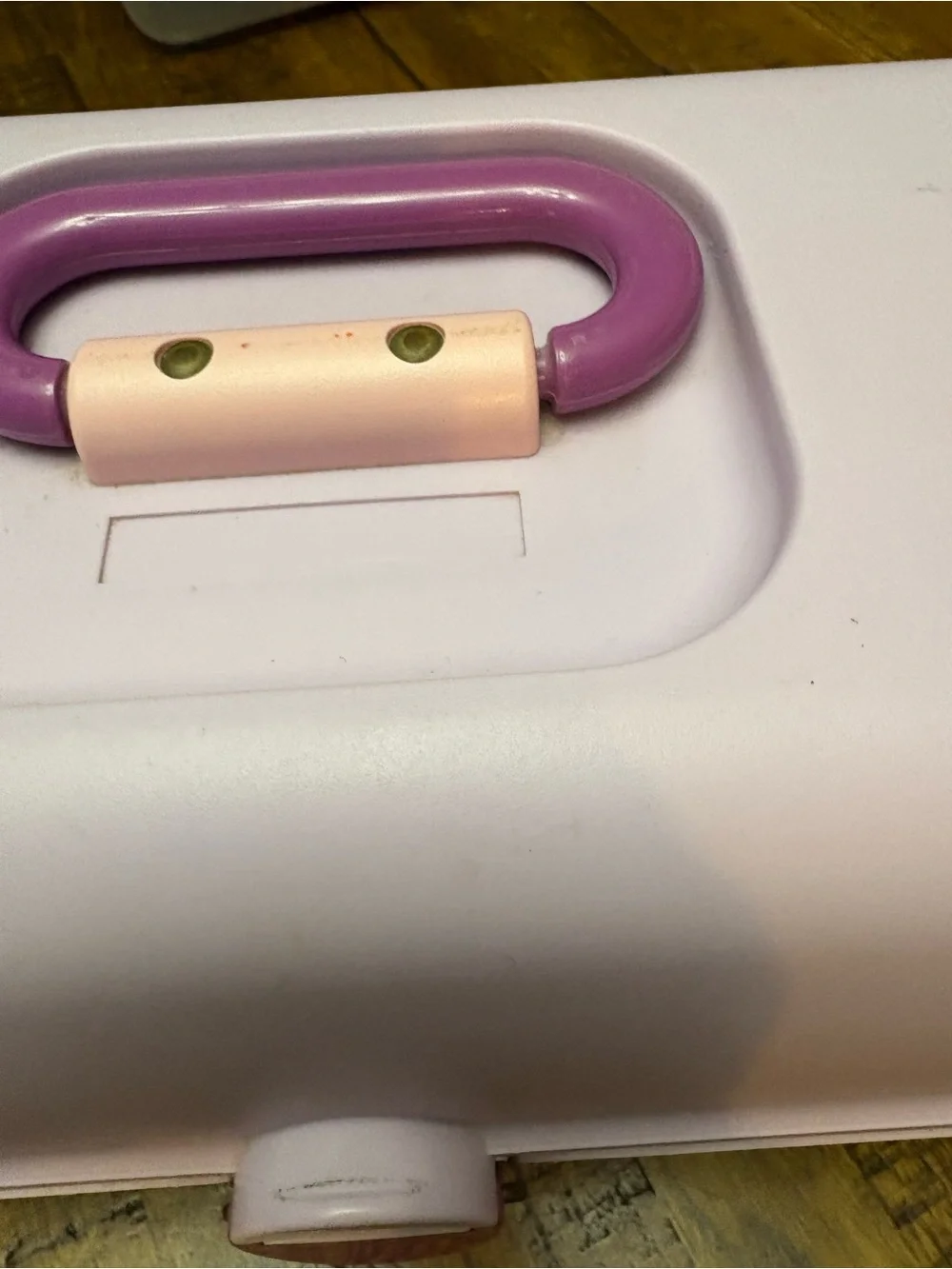 Cute Vintage lilac Caboodle
